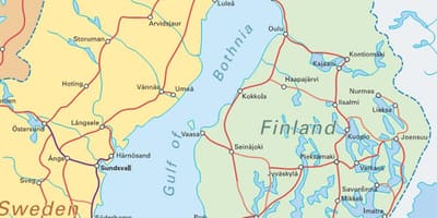 Finnland lest kort